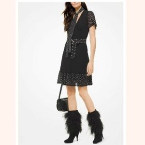 michael kors feather boots